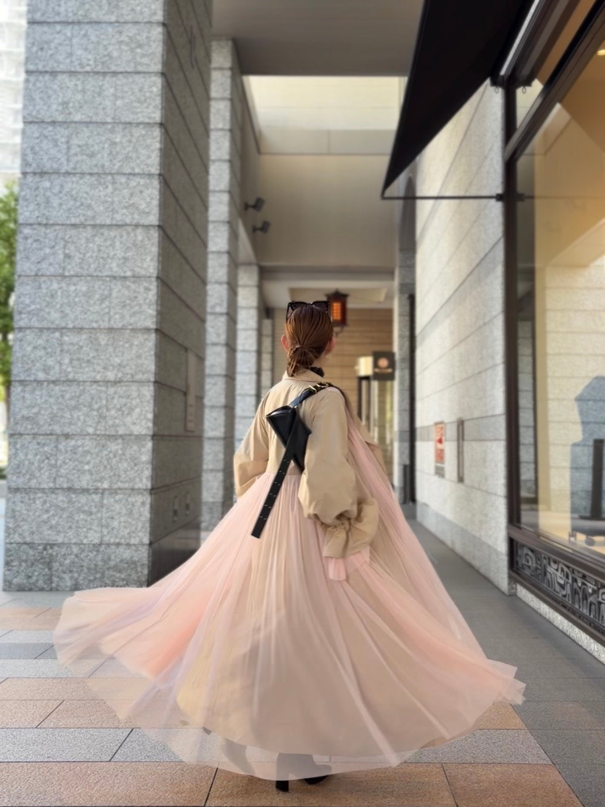 [予約] trench onepiece / beige (11月下旬発送予定)