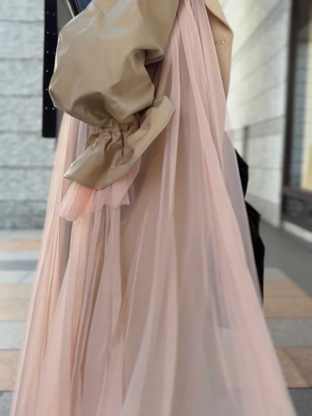 [予約] trench onepiece / beige (11月下旬発送予定)