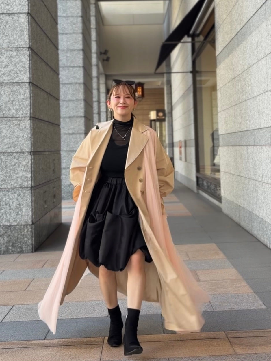 [予約] trench onepiece / beige (11月下旬発送予定)