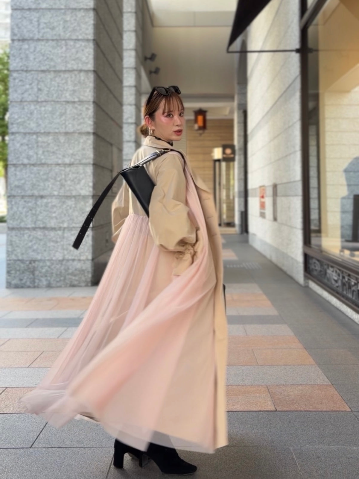 [予約] trench onepiece / beige (11月下旬発送予定)