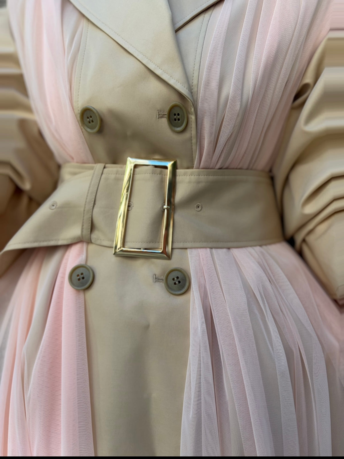 [予約] trench onepiece / beige (11月下旬発送予定)